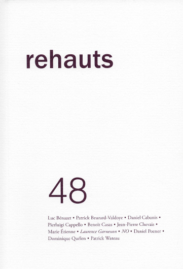 Le numéro 48 de la revue Rehauts