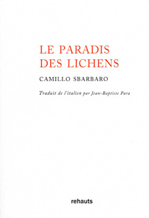 livre : Le paradis des lichens