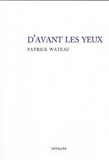 livre : D'avant les yeux